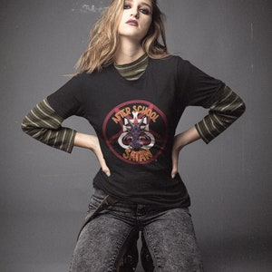 After School Satan T-Shirt: Unisex Demonic Goth Tee