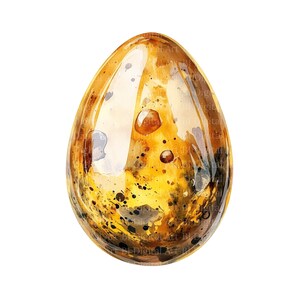 8 imágenes prediseñadas de huevos de Pascua, ilustraciones de Pascua para proyectos creativos, diseños de sublimación de huevos PNG, descarga digital, uso comercial