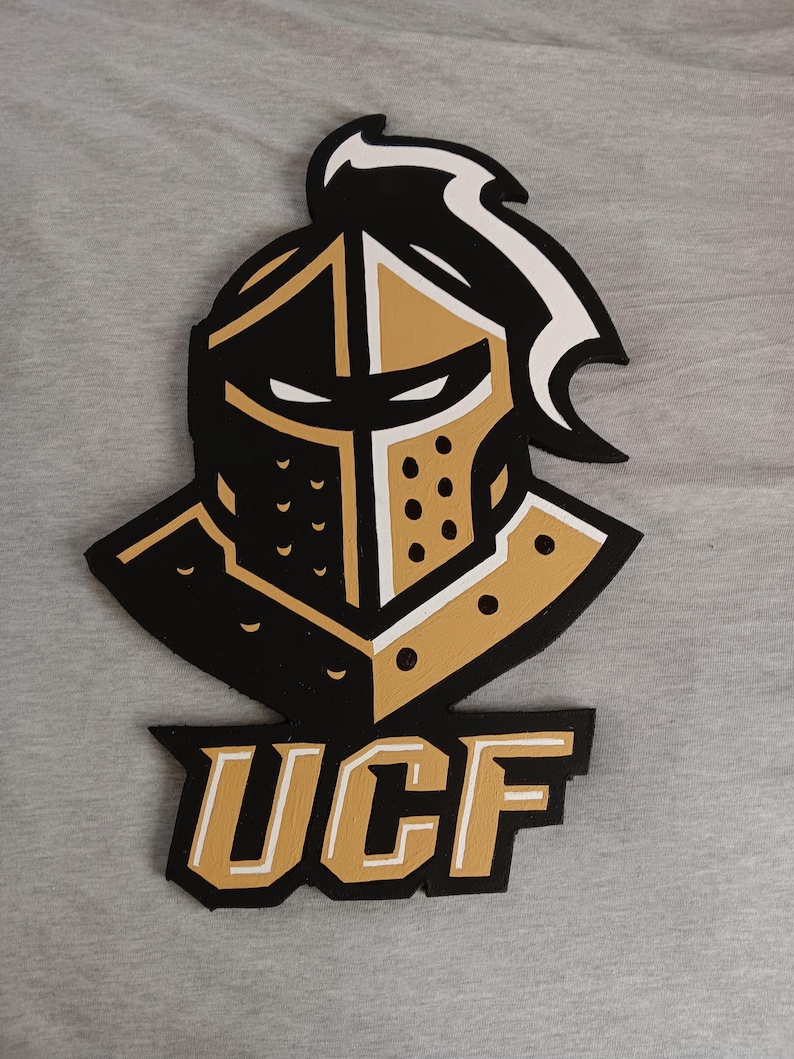 UCF Knights Hand Painted Team Cut Out Wall Decor - Etsy