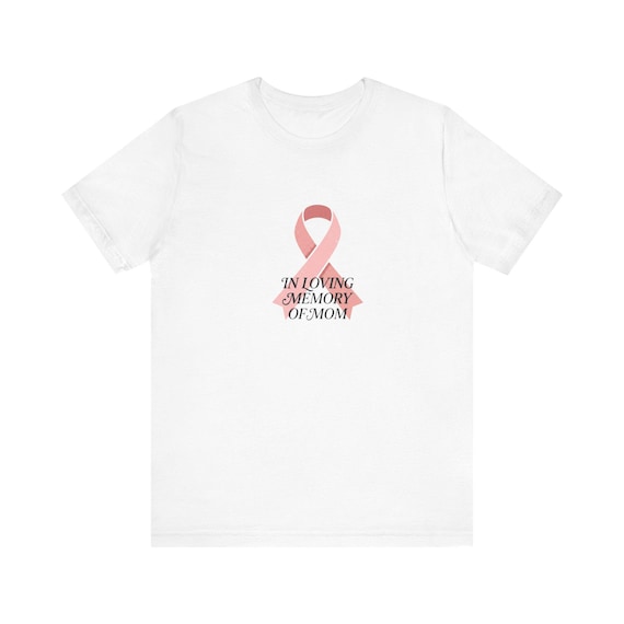 In Loving Memory of Mom ribbon tee | Memorial Shirt