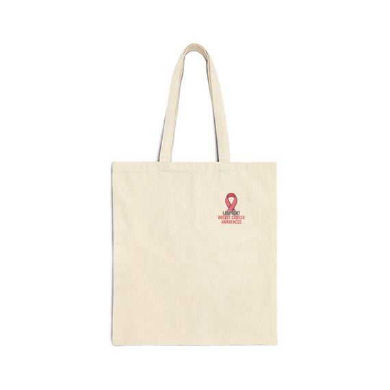 Breast Cancer Awareness Ribbon Tote