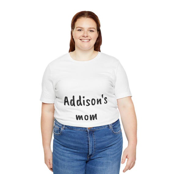 Addison's Mom Hoodie | Personalized Name Mom Sweatshirt