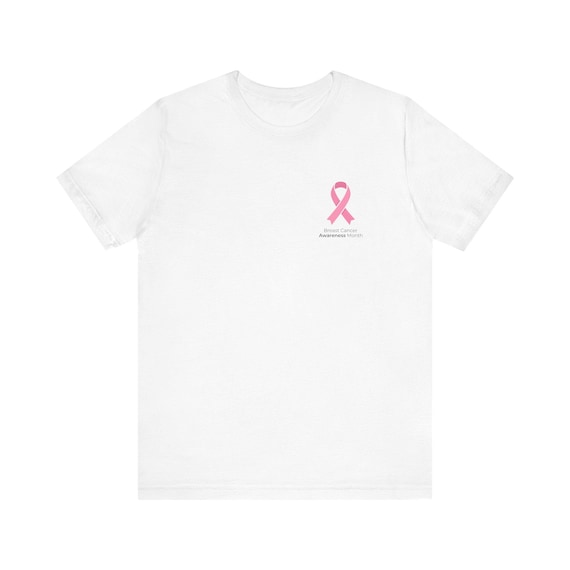 Pink Awareness Ribbon T-Shirt | Cancer Support Tee