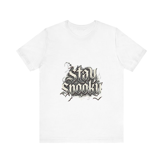 Stay Spooky Gothic lettering tee | Halloween spooky shirt