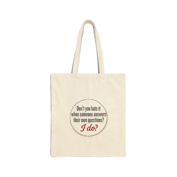 Cotton Canvas Tote Bag