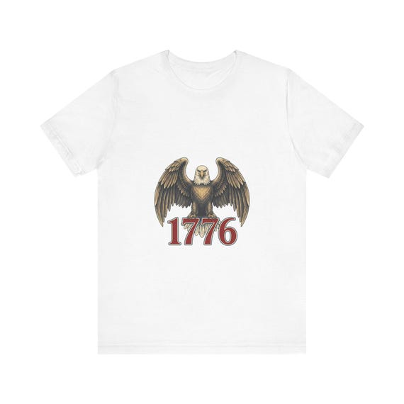 Eagle 1776 T-Shirt | Patriotic Independence Day Americana