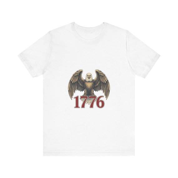 Eagle 1776 T-Shirt | Patriotic Independence Day Americana