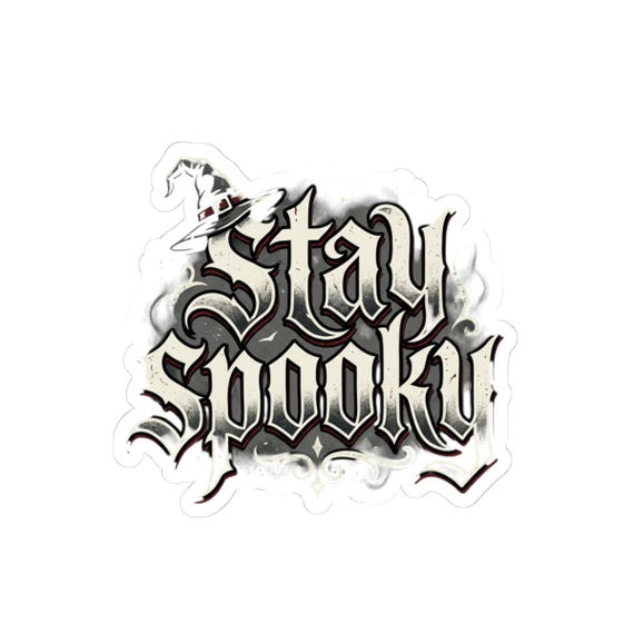 Kiss-Cut Vinyl Stickers: Durable, Glossy, Bubble-Free Application (4 Sizes)