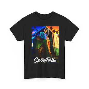 Snowfall TV Show Franklin Saint Unisex Tee Shirt, Sweatshirt, Hoodie - Winter Snow Design, Gift for Fans, Christmas Apparel, Cozy Cotton Tee