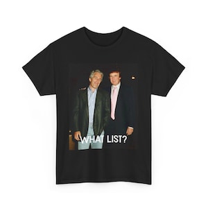 What List? Jeffrey Epstein and Donald Trump. Predators. Epstein Island