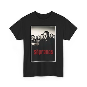 Sopranos TV-Series Tee, Mafia Drama Unisex Shirt, Gangster Crime Show Top, Italian Mobster T-Shirt, Retro TV Tee, Tony Soprano Fan Gift