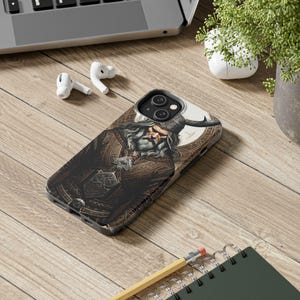 Valhalla Viking Phone Case, Norse-Themed Phone Case, Viking Culture Aesthetics, Cool Phone Case, iPhone/Samsung Galaxy Phone Case