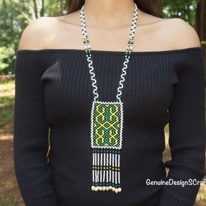Shipibo Handmade Necklace | Shipibo Beaded Necklace | Native Necklace