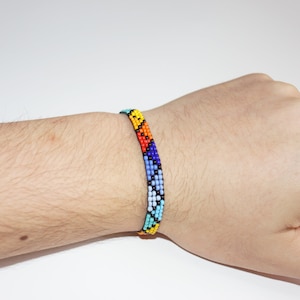 Shipibo Beaded Bracelet | Peruvian Shipibo Handmade Bracelet | Multicolored Seed Beads Bracelet | Shipibo Bracelets | Shipibo Jewelry.