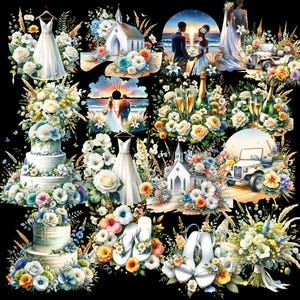 Hochzeit Clipart, Hochzeit Bundle, Braut und Bräutigam, Braut und Bräutigam Clipart-Set, Hochzeit, Braut und Bräutigam, Braut und Bräutigam, Braut und Bräutigam, Braut und Bräutigam