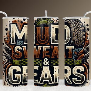 Tire Tracks  20oz Skinny Tumbler Wrap, Checkered Flag Png Wrap, Racing Flag Tumbler Sublimation Design, Distressed Dirt Track Texture Png