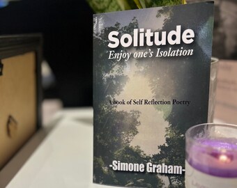 Solitude : profiter de son isolement - livre de poésie - affirmation - cadeau unique - poésie moderne - amour de soi - cadeau pour elle - cadeau pour lui