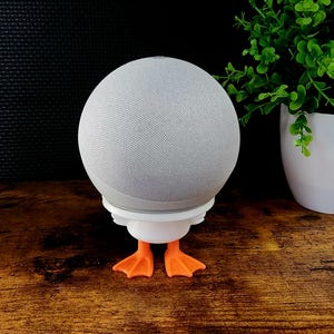 Minimalist Duck Feet Echo Dot Stand – Funny and Original Speaker Holder