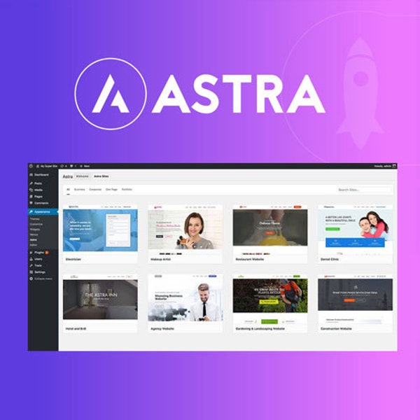 Complemento Astra Pro y plantillas de inicio de sitios premium GPL / Complementos 2 en 1 / Los mejores complementos de WordPress / Actualizaciones de por vida / Descarga instantánea