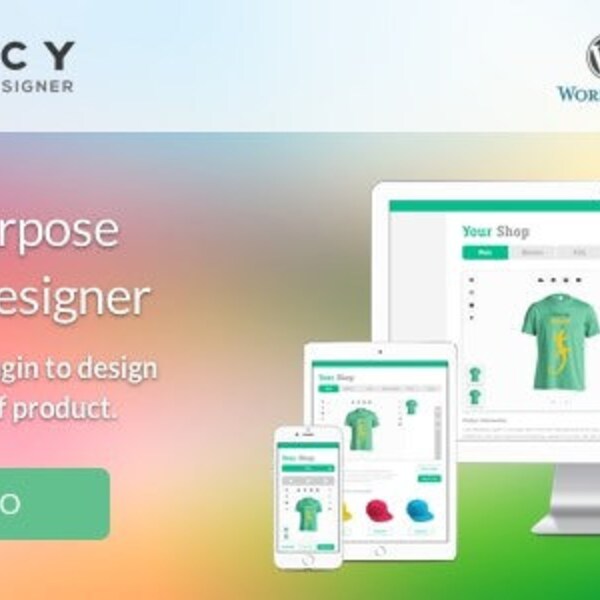 Fancy Product Designer WordPress Plugin