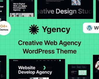 Ygency – Web Design Agency WordPress Theme GPL Download