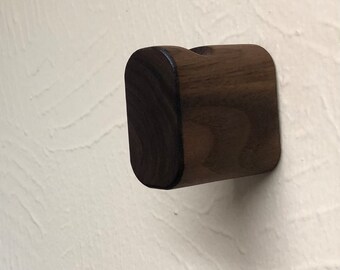 Wooden hooks, modern coat rack, wall hooks, GUSTS