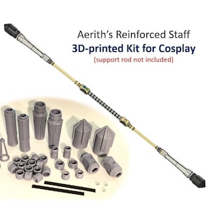 Aerith&#39;s Reinforced Staff | DIY Cosplay Kit