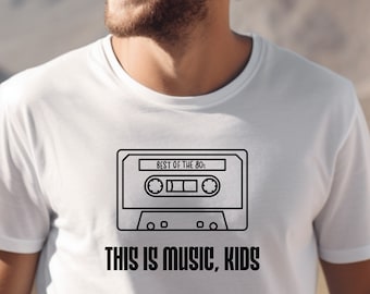 This Is Music Kids Shirt, Dad Shirt, Husband Present, Father's Day Gift, Gift for him, Gift for Father, Christmas Gift for Dad, Dad Gift