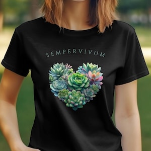 Echeveria T Shirt - Etsy