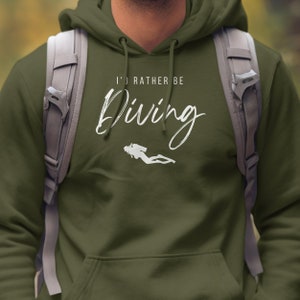 Scuba Diver Hoodie Gift, Scuba Diving T-Shirt, PADI Open Water Diver, Funny Graphic Tee or Sweater, Scuba themed Gift Ideas