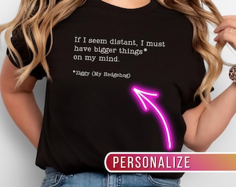 Camiseta divertida de erizo, sudadera personalizada para amantes de los erizos, regalo personalizado para mascotas, suéter de erizo, camiseta sarcástica para dueños de mascotas, regalo de humor para mascotas