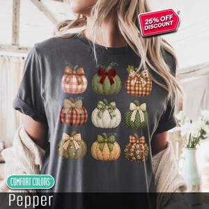Fall Pumpkin Shirts, Autumn Themed Graphic Tees, Thanksgiving Top, Cute Pumpkin Clothes, Harvest Apparel, Women's Fall Outfits