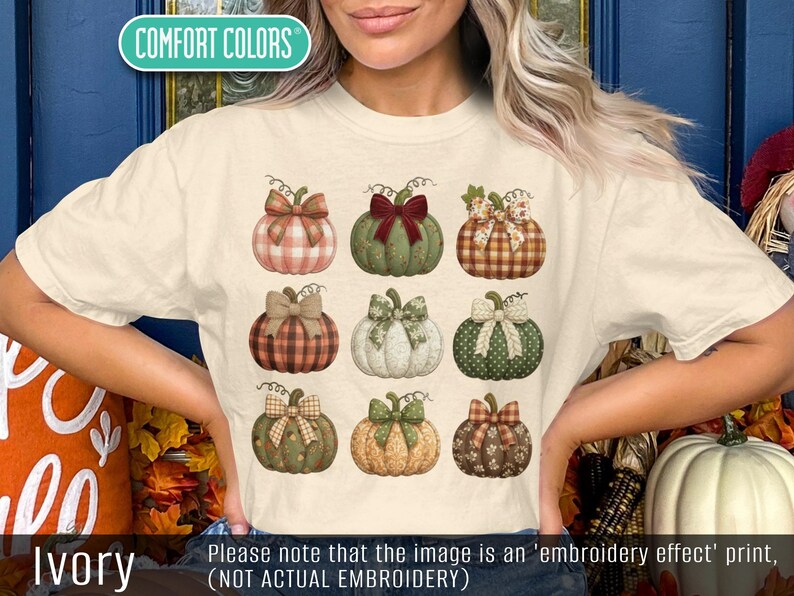 Fall Pumpkin Graphic Tee Shirt, Autumn Harvest Pumpkin T-Shirt, Thanksgiving Pumpkin Top, Seasonal Pumpkin Clothing for Women