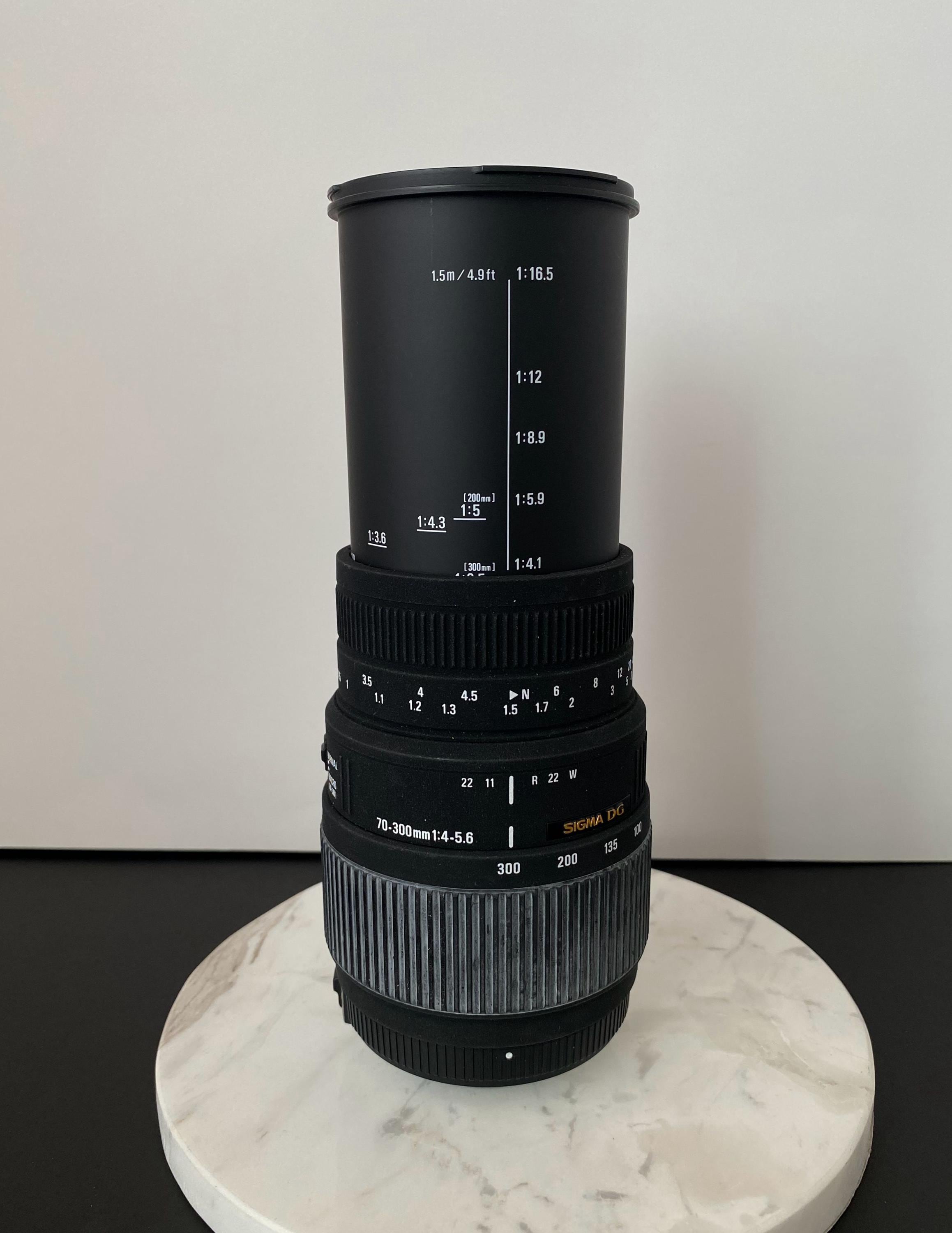 Objectif SIGMA ZOOM - K II 1 : 4,5 F = 70 - 210 mm multicouche pour Canon - France