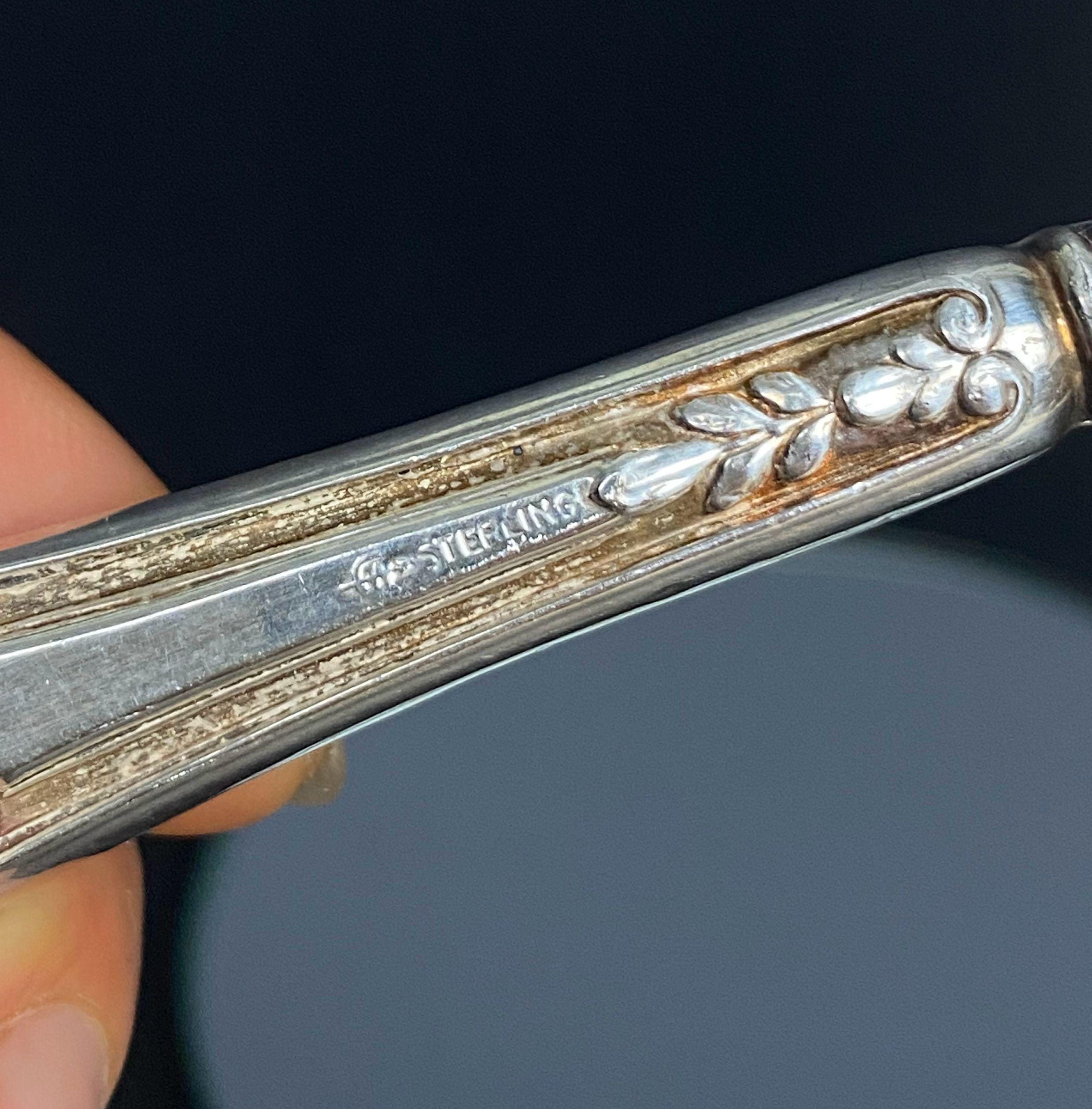   シューホーン N1044 ヴィンテージ スターリングシルバー ハンドル シューホーン