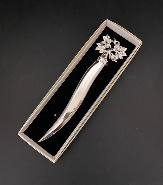 W0554 Vintage Rare Starbucks Swing Tree Letter Opener Sterling