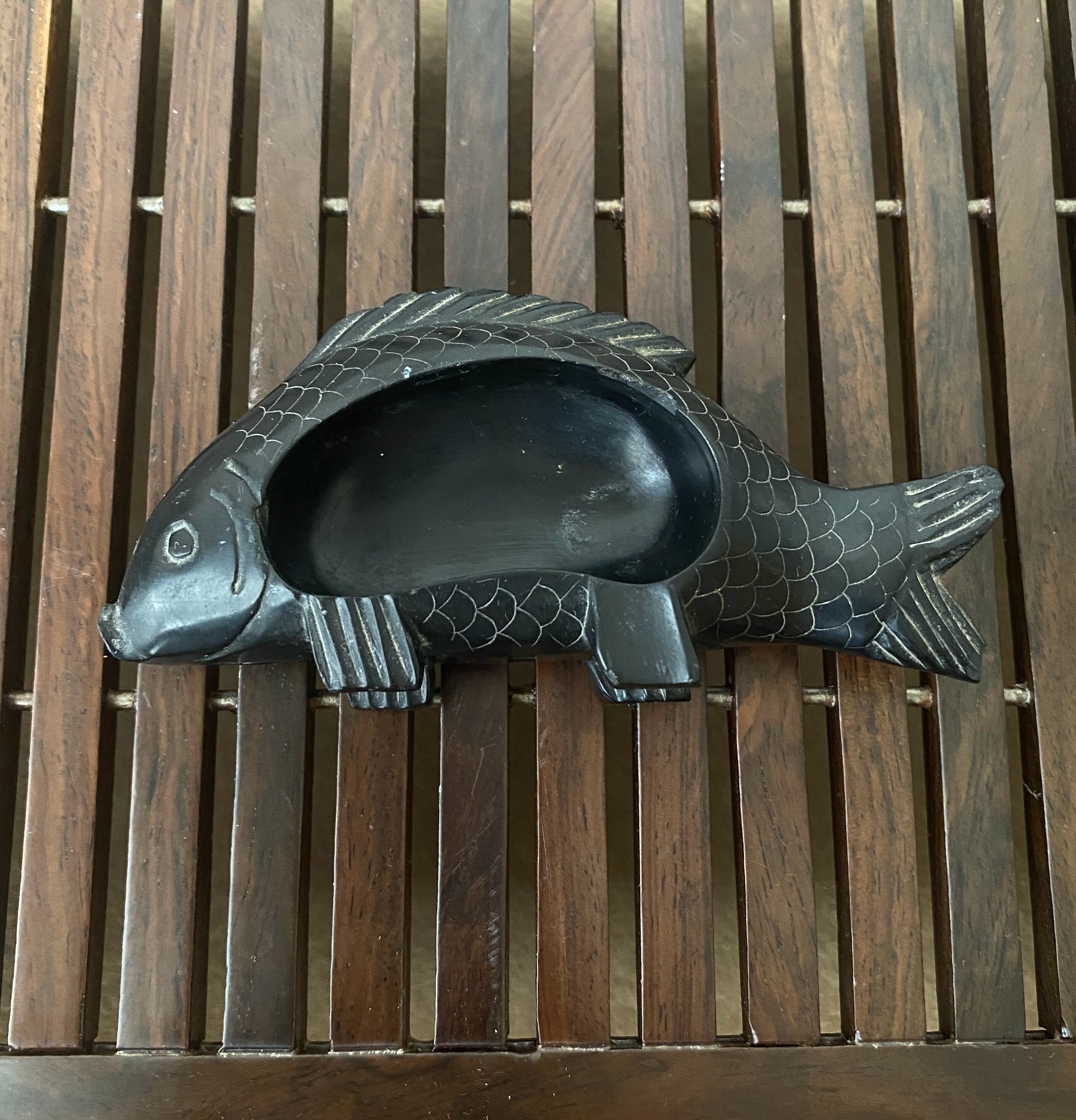 W0034 ヴィンテージ中国硯/魚型/硯彫刻 - Etsy 日本