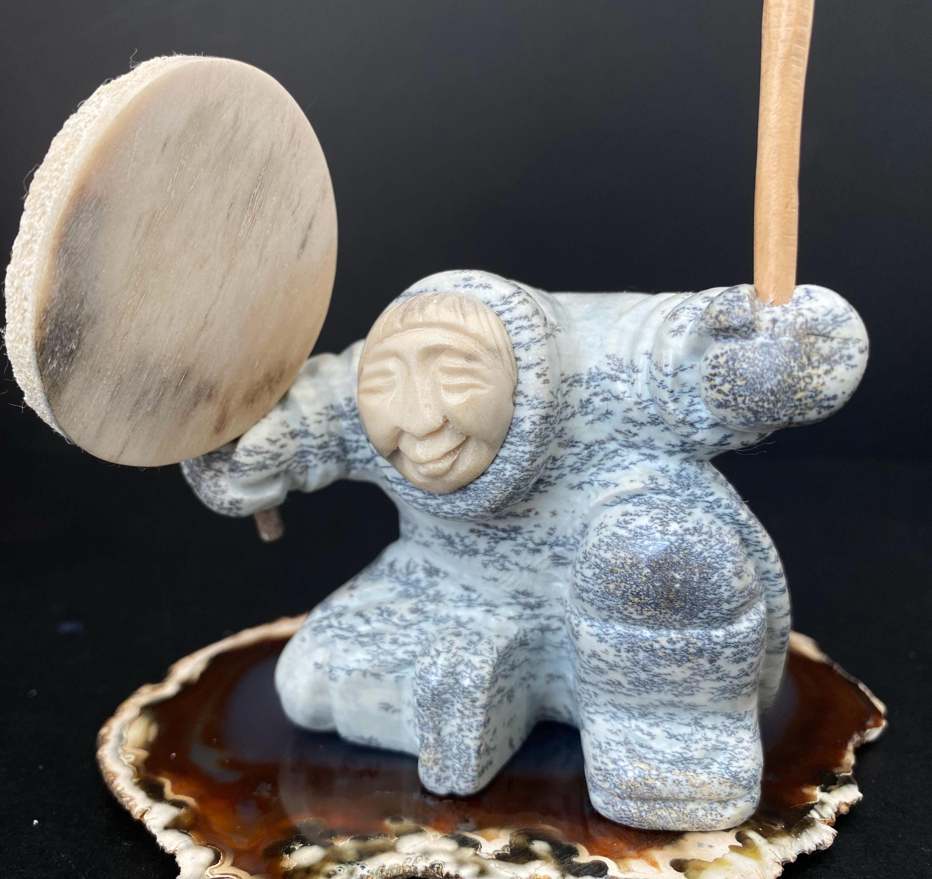 石の置物　トリ　エスキモーアート　#価格がつけられないもの 石の置物 トリ エスキモーアート #価格がつけられないもの