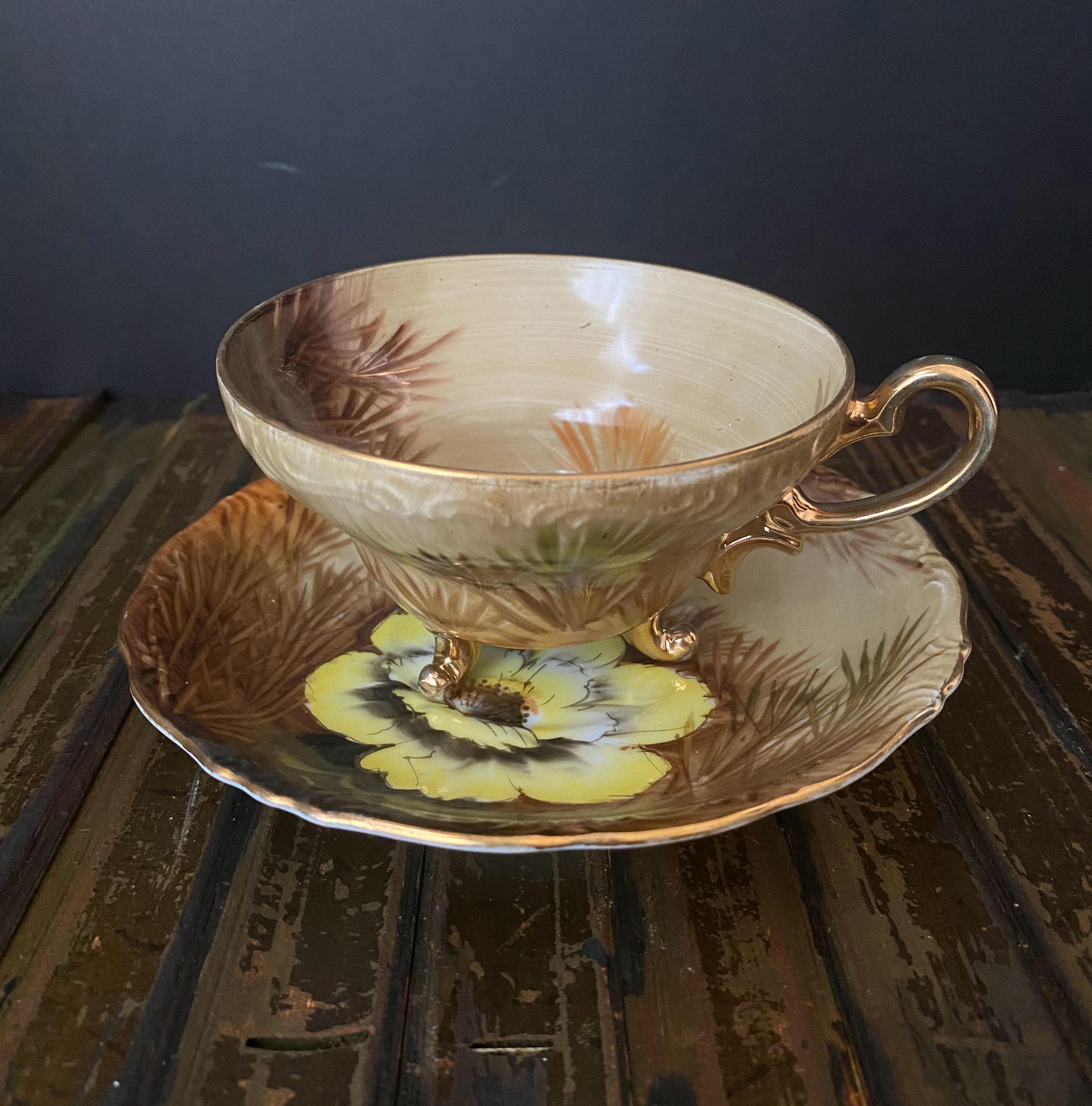 W0727 Vintage NORCREST Fine China Porcelain Hand Painted Wild