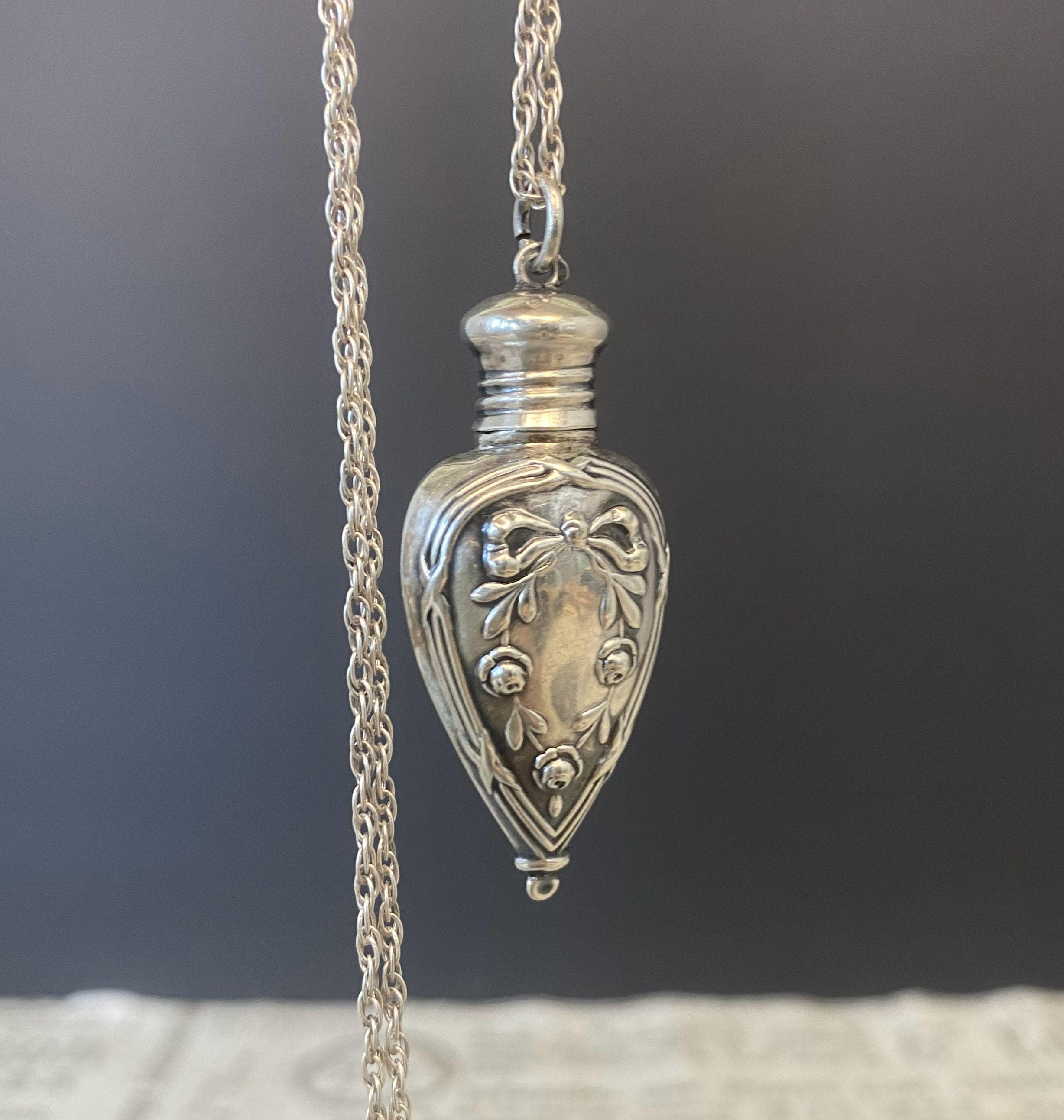 Bottle Necklace Elsa Peretti Halston Perfume Bottle Halston