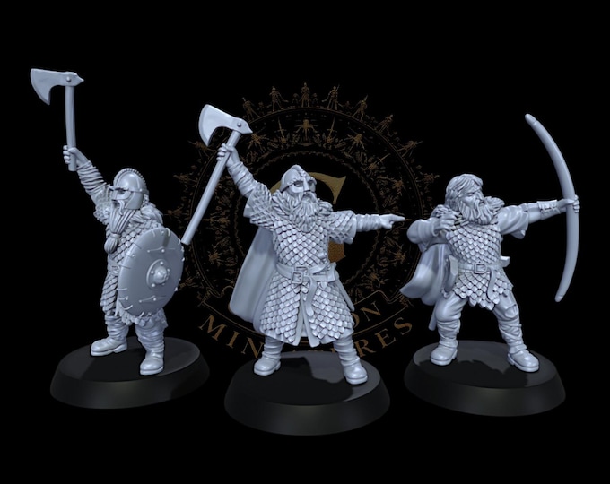 Viking / Wildmen Chieftains 28mm 1/56