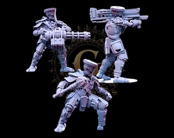 Trench Crusade Compatible Sino-Soviet Pact Synths X3 32mm