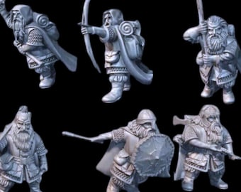 Dwarf Ranger Company  28mm 1/56