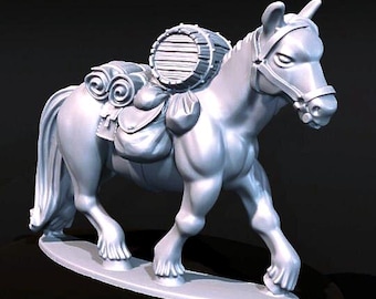 Pack Ponies 28mm 1/56