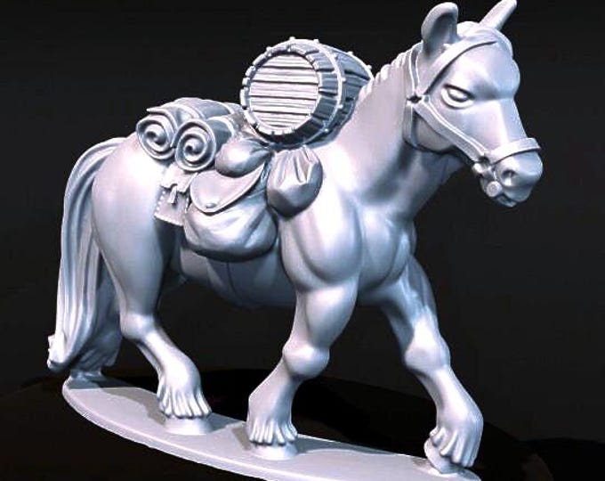 Pack Ponies 28mm 1/56