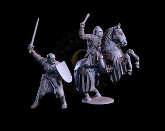 Roger de Flor - Foot and Mounted 28mm (1/56)