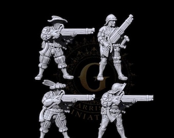Empire Tudor Arquebusiers  28mm 1/56
