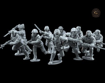 Japanese Banzai Charge X10 28mm