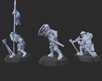 14th Century Crossbows Command 28mm 1/56