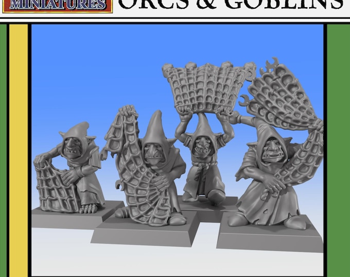 Night Goblin Catchers  32mm